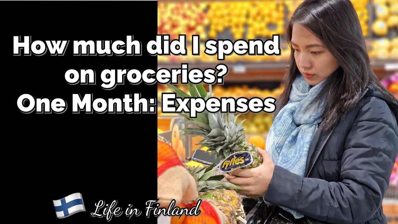 Food/Grocery Shopping Expenses in Finland• Groceries in Finland • Living in Finland