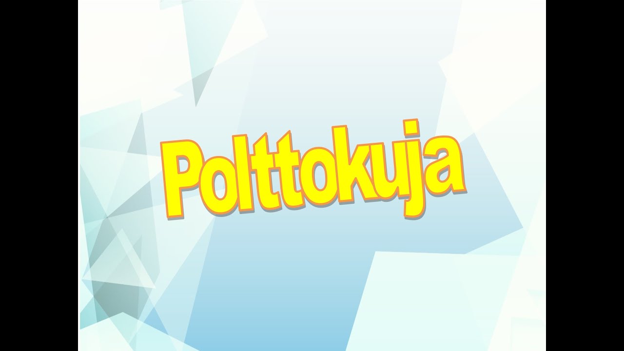 Koululentis 2018   Polttokuja