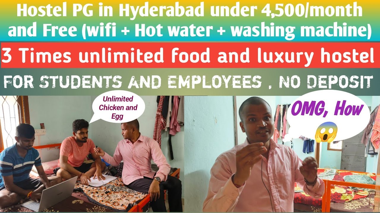 How much Software Engineer spend in Hyderabad? | Ameerpet pg Hostel | Cost of living under 5000 only