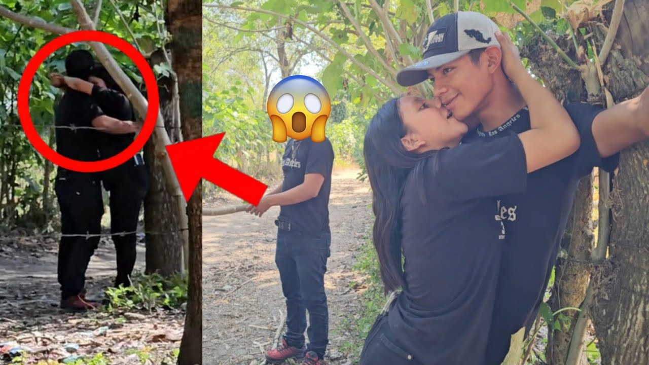 Estaba Con El Casero Comiendose A Besos En La Esquina Y Llega El Novio A Encontrarla 