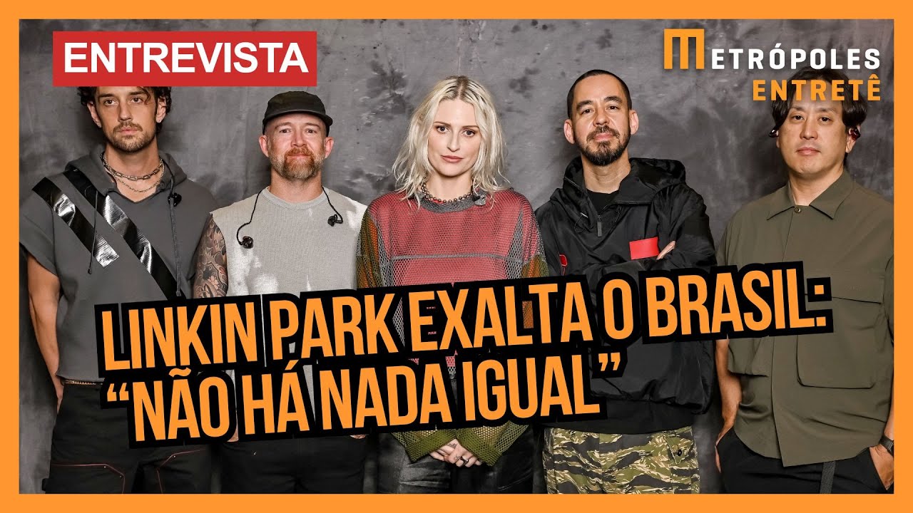 Metrópoles entrevista Mike Shinoda e Emily Armstrong, do Linkin Park
