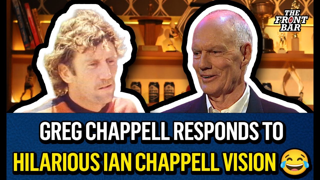 Ian Chappell not happy with a journalist | 2020 | The Front Bar