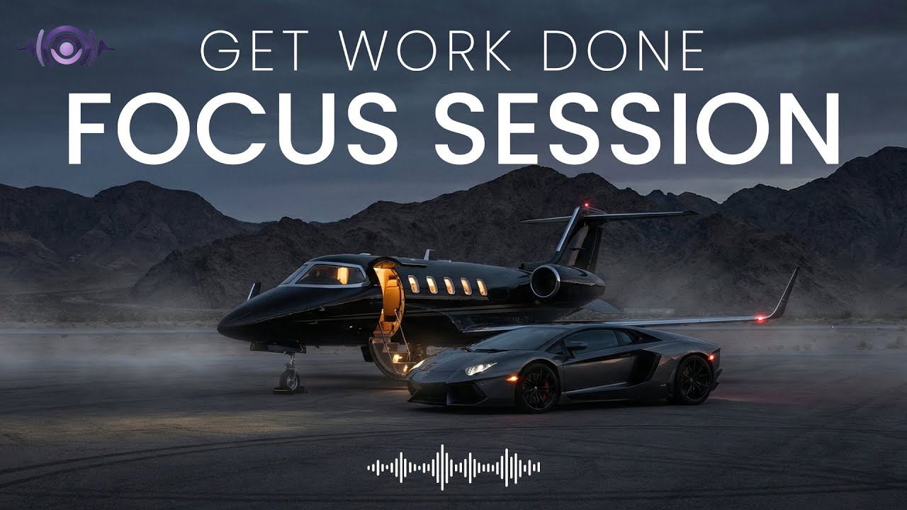 Get work done music - Deep work focus session - productivity and no distractions