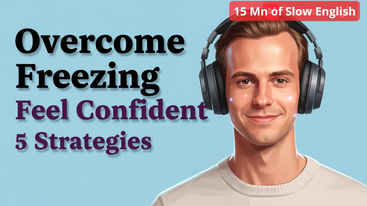 Why You Freeze When Speaking English (And How to Speak Calmly) | Slow English