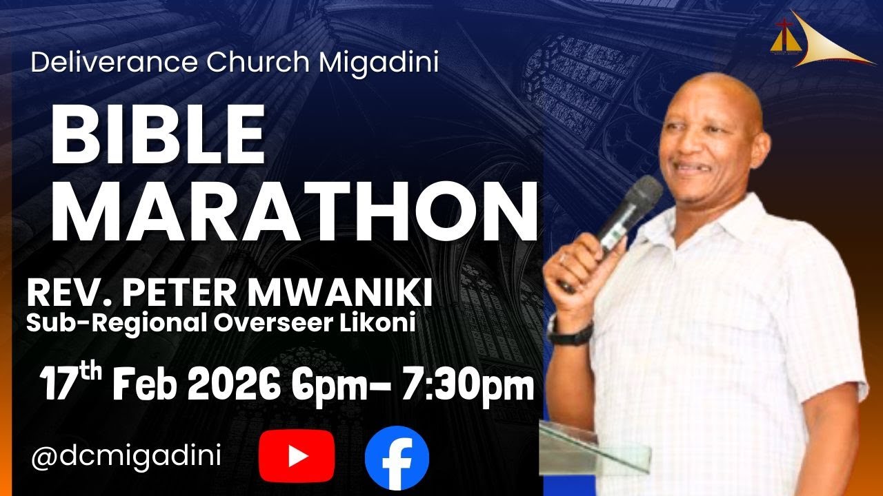 REV. PETER MWANIKI 17TH FEB BIBLE MARATHON