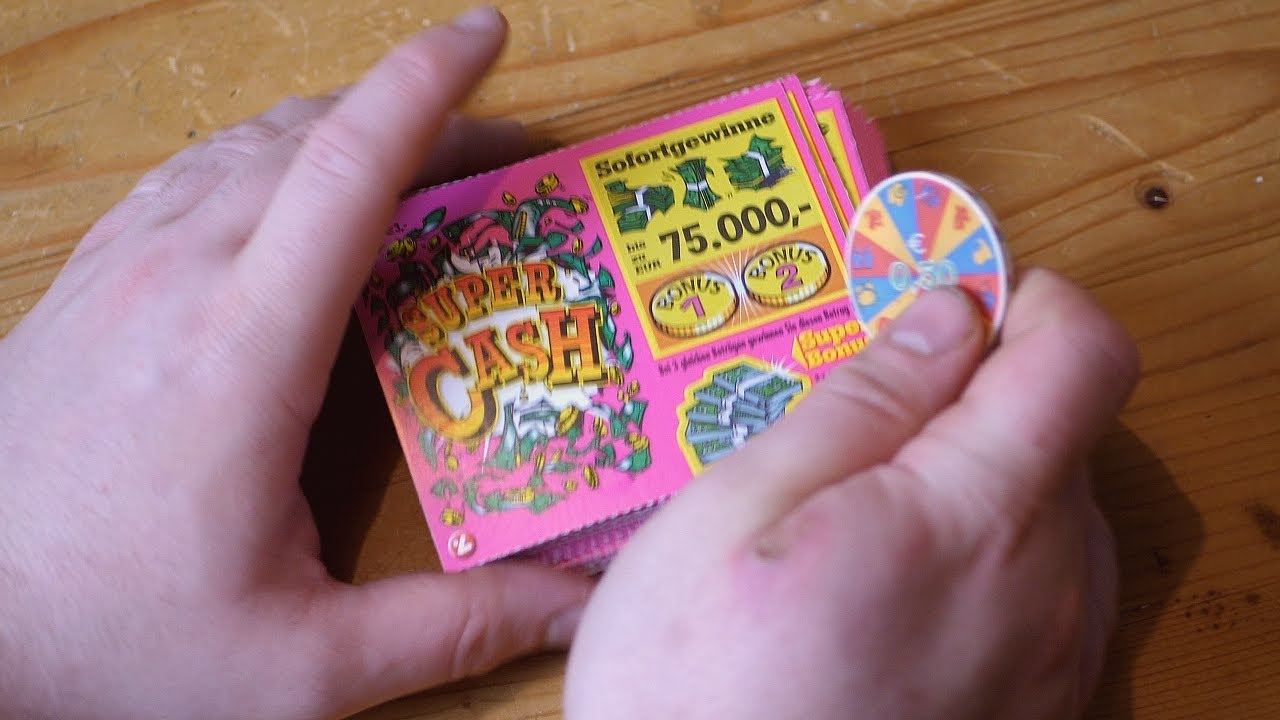 75 000 Euro SUPER CASH LOSE  WEGRUBBELN ( RUBBELKAISER ;_)