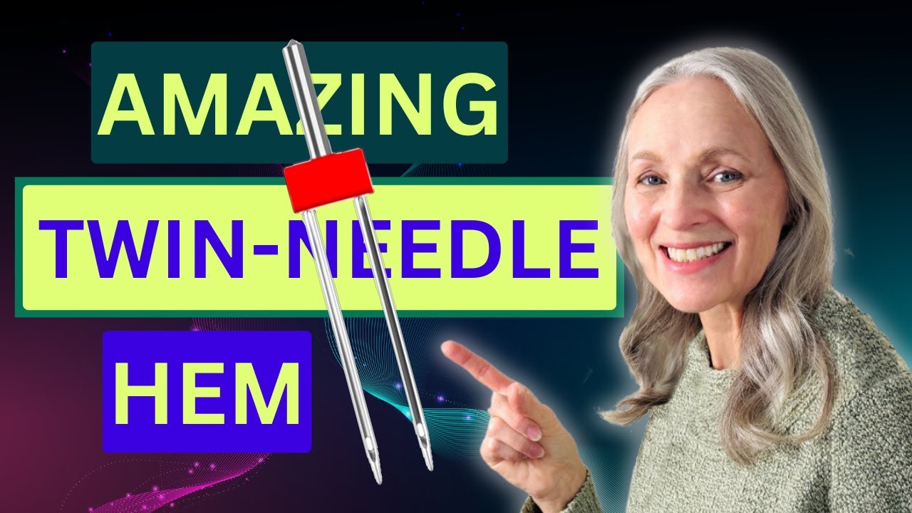 ⭐️ Easily Master the Twin Needle Sewing Technique for a Flawless Hem Finish