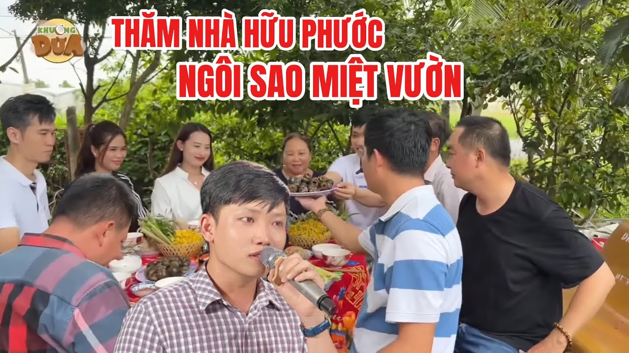 Khương Dừa thăm nhà Hữu Phước Giải Nhất Ngôi Sao Miệt Vườn mùa 2, bất ngờ khi cả nhà ai cũng hát hay