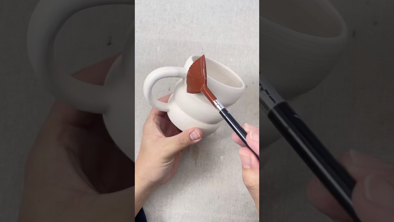 #ceramic #pottery #glaze #diy #clay #cup #mug #painting #art #handmade