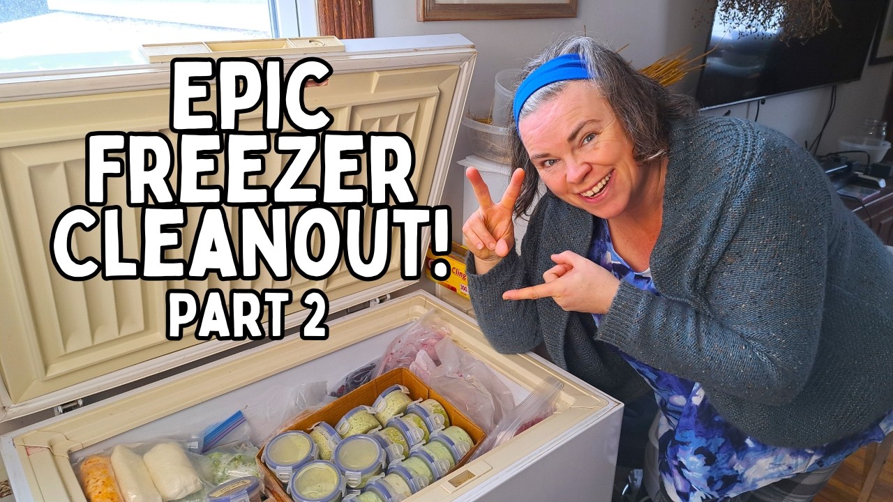Epic FREEZER CLEANOUT: Tackling All Four Freezers Part 2 (Freezer Challenge 2024) 