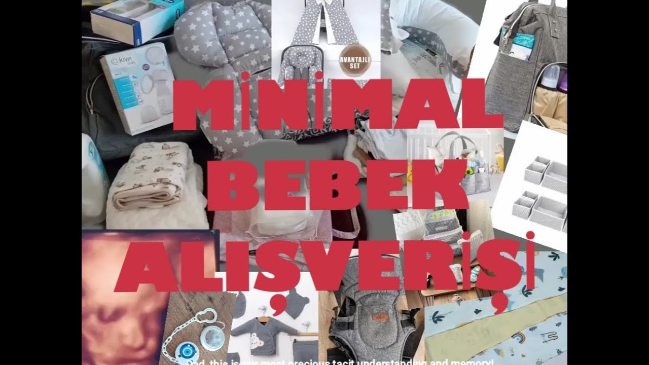MİNİMAL BEBEK ALIŞVERİŞİ YENİDOĞAN İHTİYAÇLARI BEBEĞİME NELER ALDIM