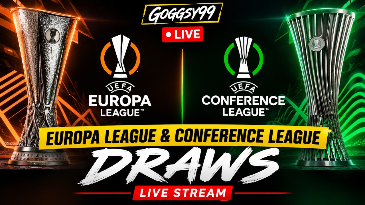 *LIVE* UEFA EUROPA & CONFERENCE LEAGUE FIXTURE DRAWS!!