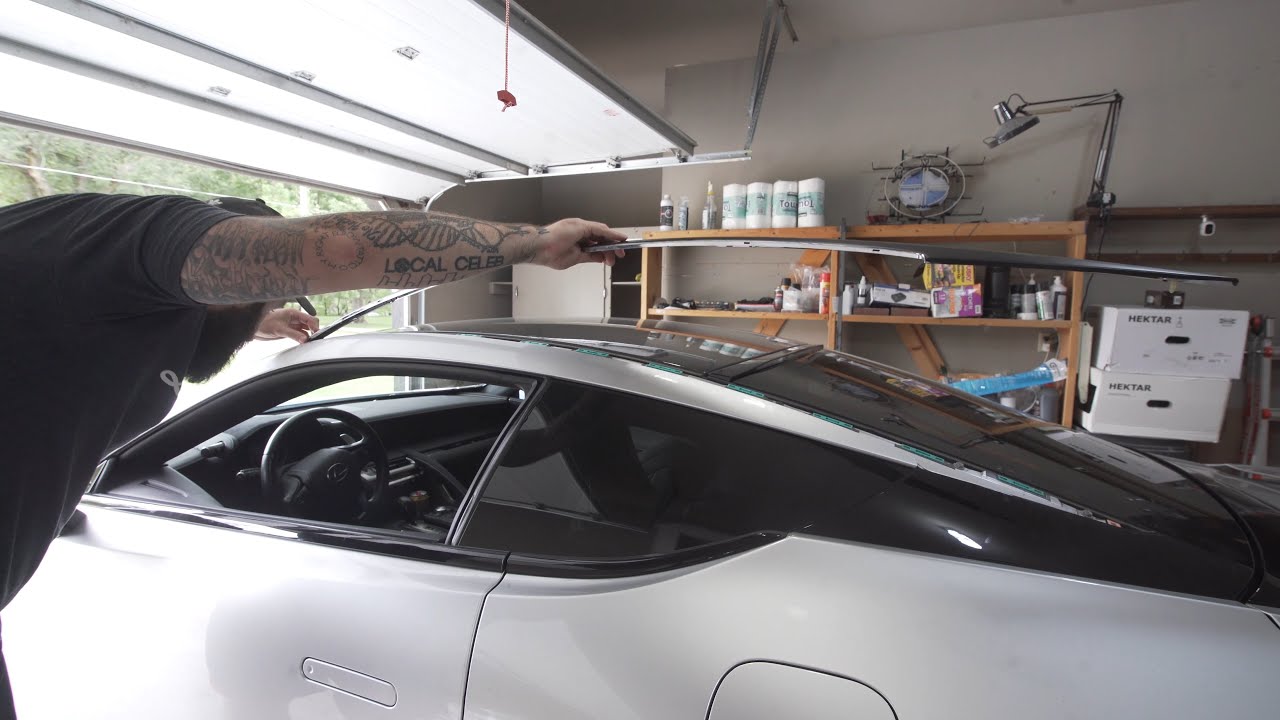 Lexus LC500 Roof Trim Removal