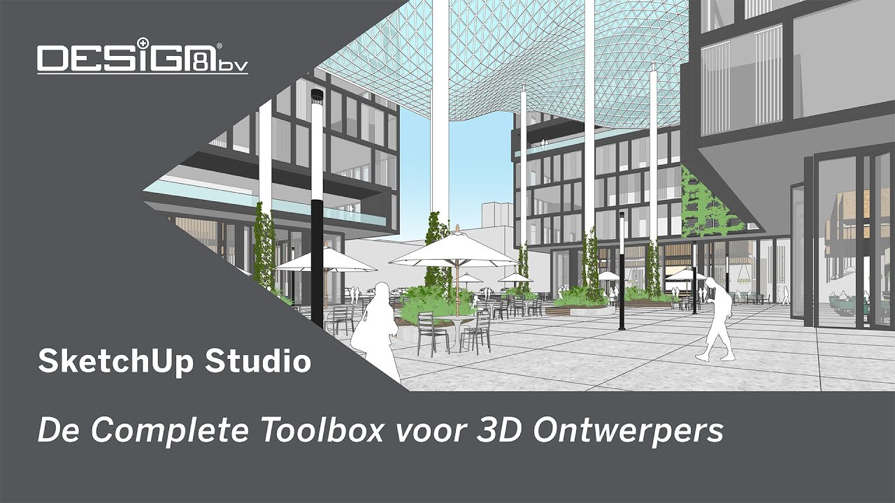 S1-E1 - SketchUp Studio: De Complete Toolbox voor 3D Ontwerpers