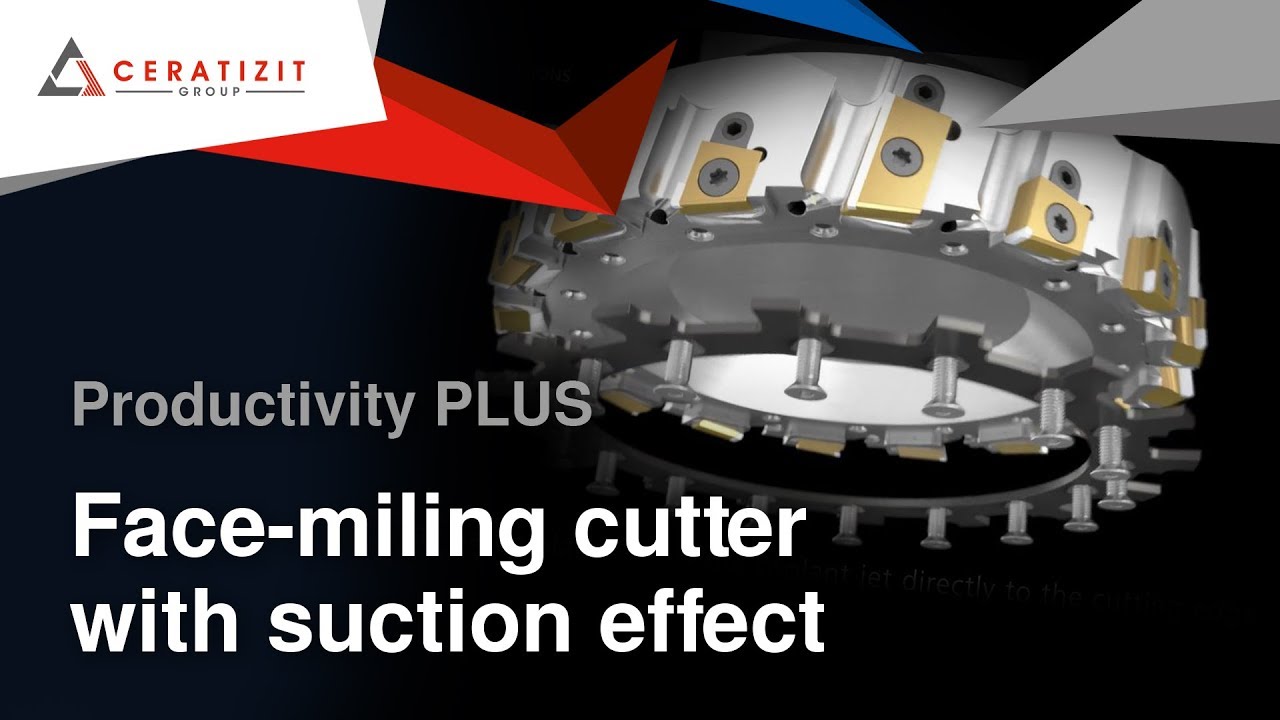 KOMET®  Productivity PLUS Face-milling cutter with suction effect