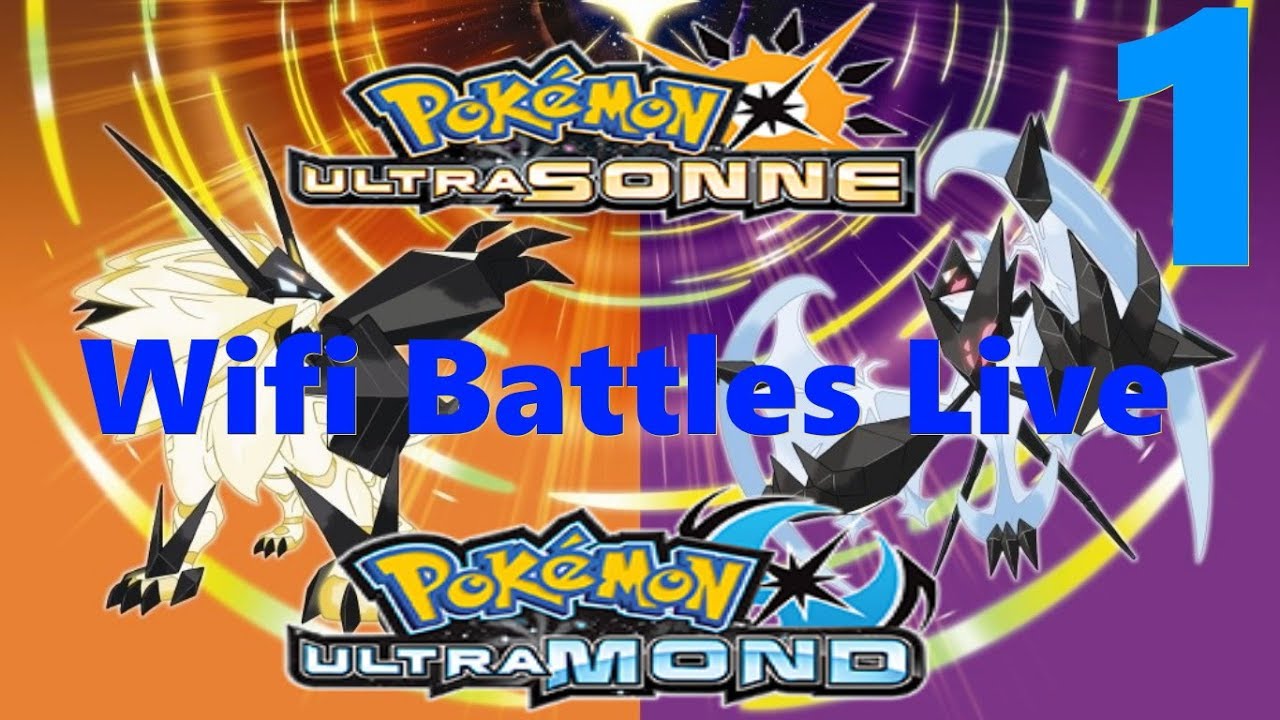 Pokemon Ultrasonne & Ultramond / Sonne & Mond Wifi Battles Live 