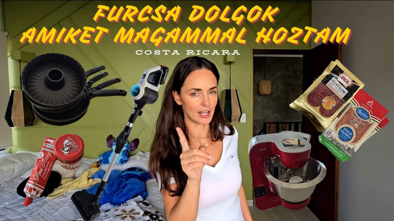 FURCSASÁGOK, AMIKET HOZTAM COSTA RICARA! 😁✈️🏡🏝