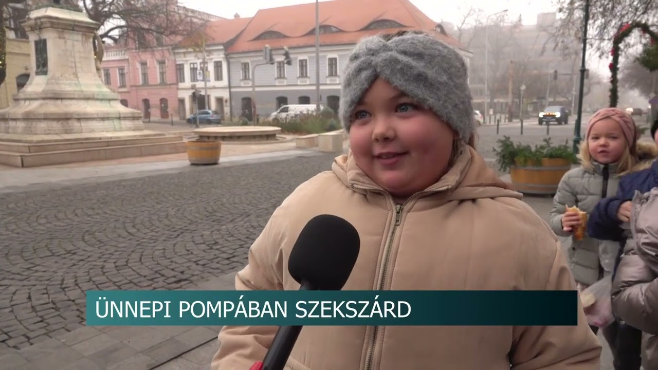 &Uuml;nnepi pomp&aacute;ban Szeksz&aacute;rd - Meg&eacute;rkezett a Mikul&aacute;s r&eacute;nszarvasfogat is_2025.12.04.