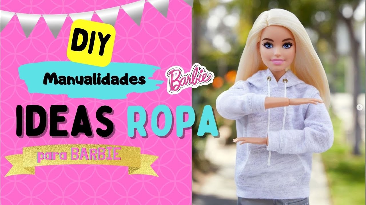 IDEAS para hacer ROPA para Barbie Reciclando! ✂️👕🥰