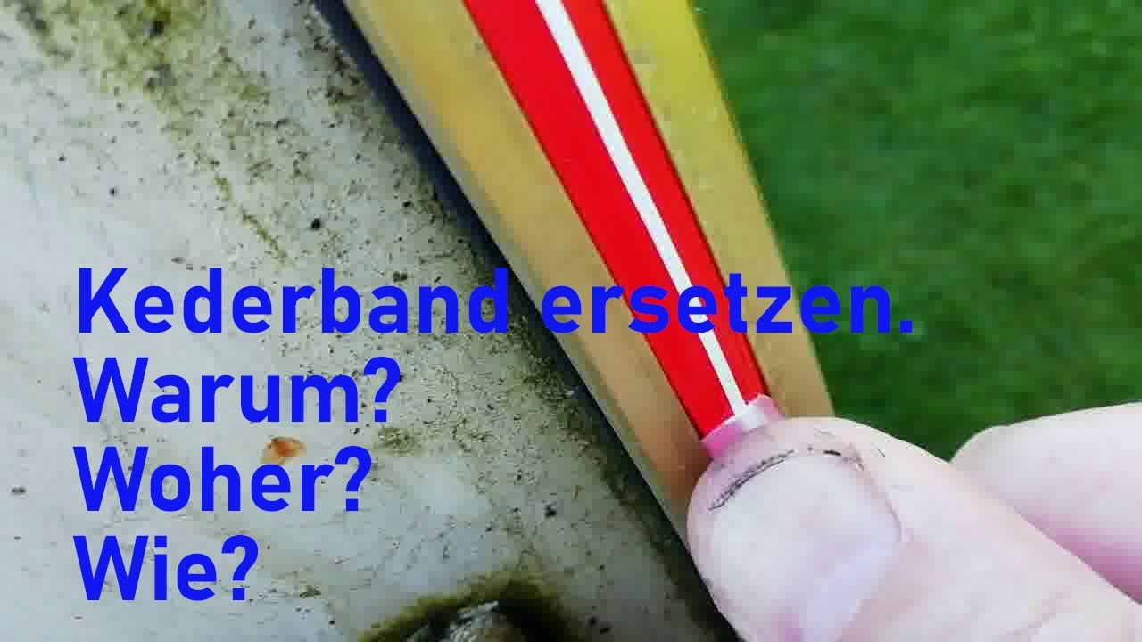 Kederband / Leistenfüller in der Kederleiste am Wohnwagen erneuern