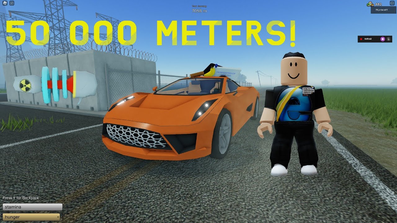 roblox dusty trip plains - NEW CAR, NEW BOSS AND NEW RECORD - 50 000 METERS