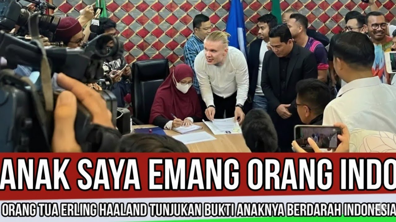 SEMUA DIBUAT TERKEJUT‼️PENGAKUAN JUJUR ORANG TUA ERLING HAALAND BAHWA ANAKNYA PUNYA DARAH INDONESIa
