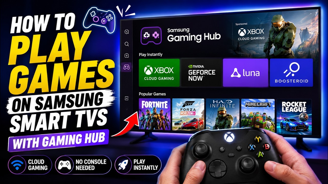 Samsung Smart TV Gaming Hub: The COMPLETE Setup Guide You Need to Watch (2026)