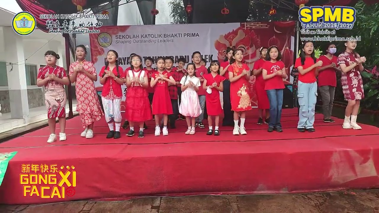 Perayaan Imlek 2026 - Pentas Seni Ekskul Vokal Upper Primary SDK Bhakti Prima