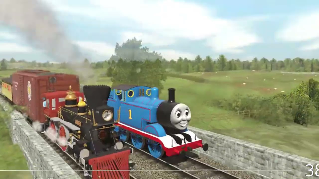 TRAINZ RAILROAD SIMULATOR - THOMAS SODOR ISLAND RUNAWAY - THOMAS AND FRIENDS
