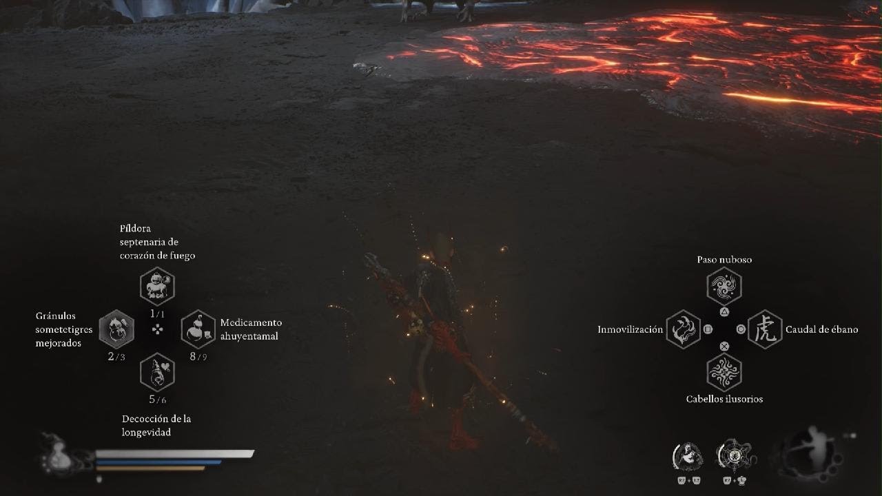 Black Myth: Wukong Derrotando ala Bestia de los Ojos Dorados Bishui