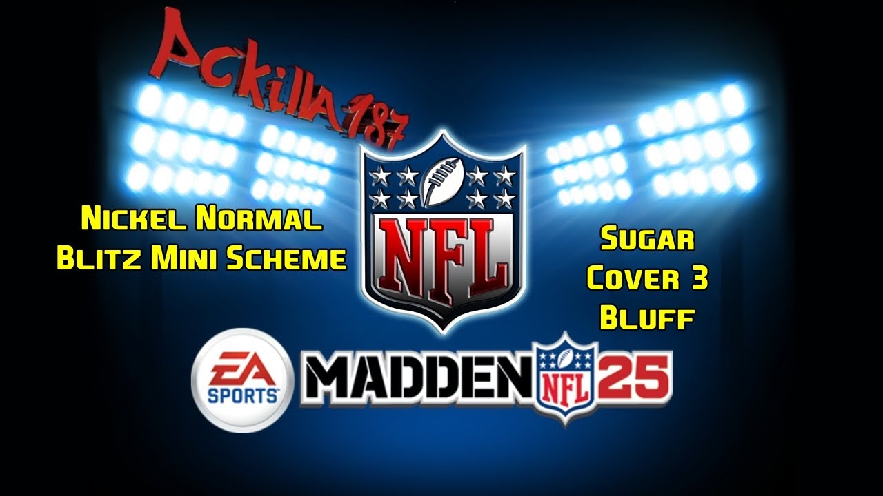 Madden 25 Nickel Normal Mini Blitz Scheme Part 1