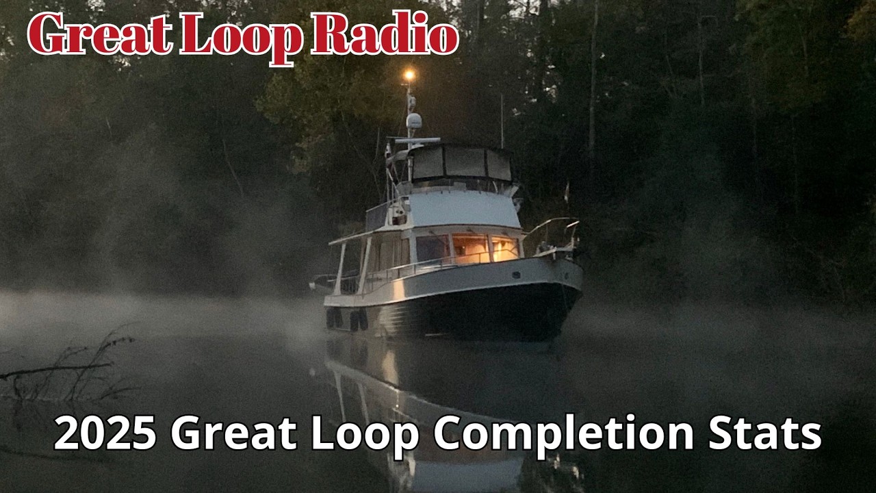 Great Loop Radio: 2025 Great Loop Completion Stats
