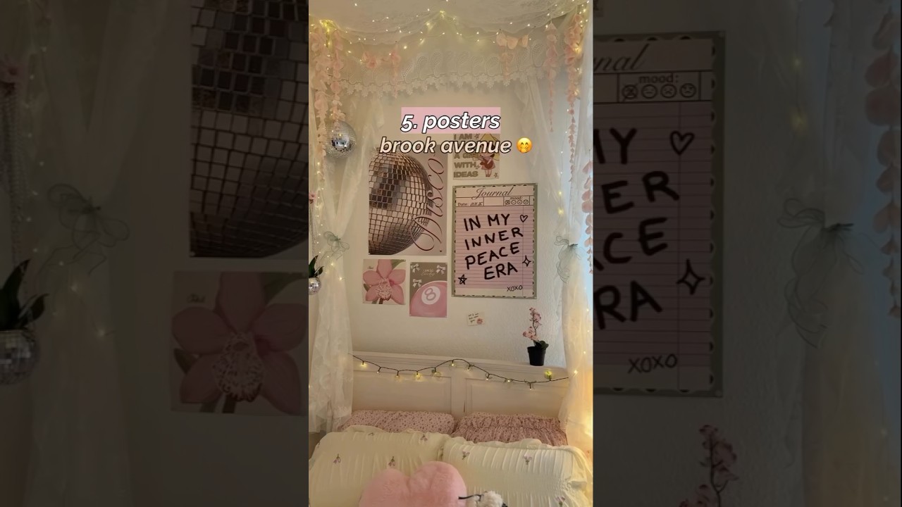 Aesthetic Room decor idea💡 #diy #aestheticroomdecor #pinterest #roommakeover #shorts #fyp #viral