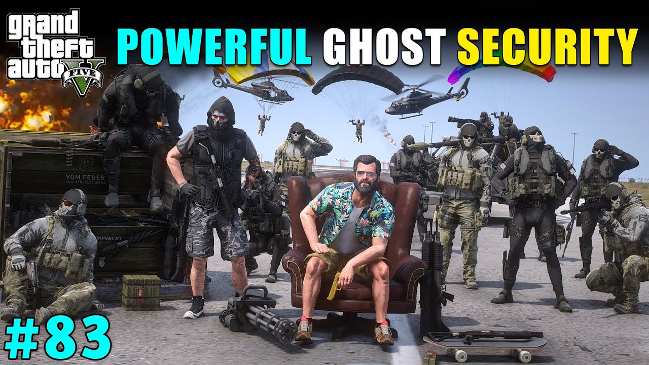 BUYING MOST POWERFUL GHOST SECURITY FOR MICHAEL | GTA 5 GAMEPLAY #83
