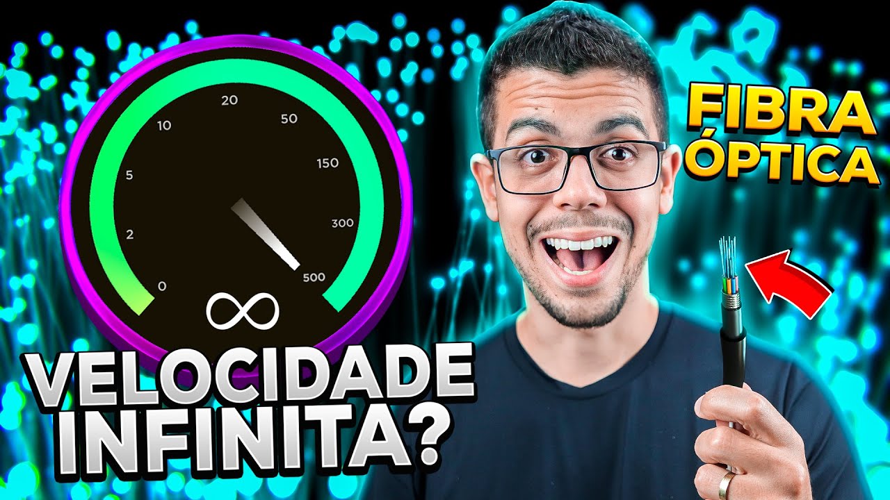 O QUE &Eacute; FIBRA &Oacute;PTICA? Entenda como a transmiss&atilde;o de internet funciona!