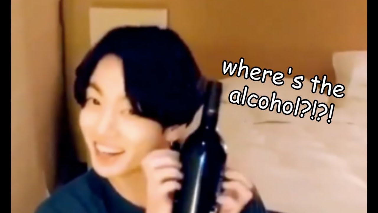 Drunk BTS is quite something