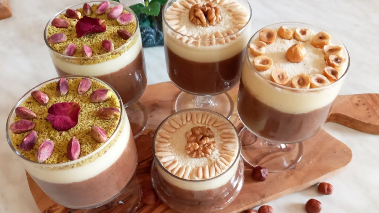 عصيدة البوفريوة التونسية و الكريمة متاعها بأدق التفاصيل و سر نجاحها/assidet noisettes et la crème
