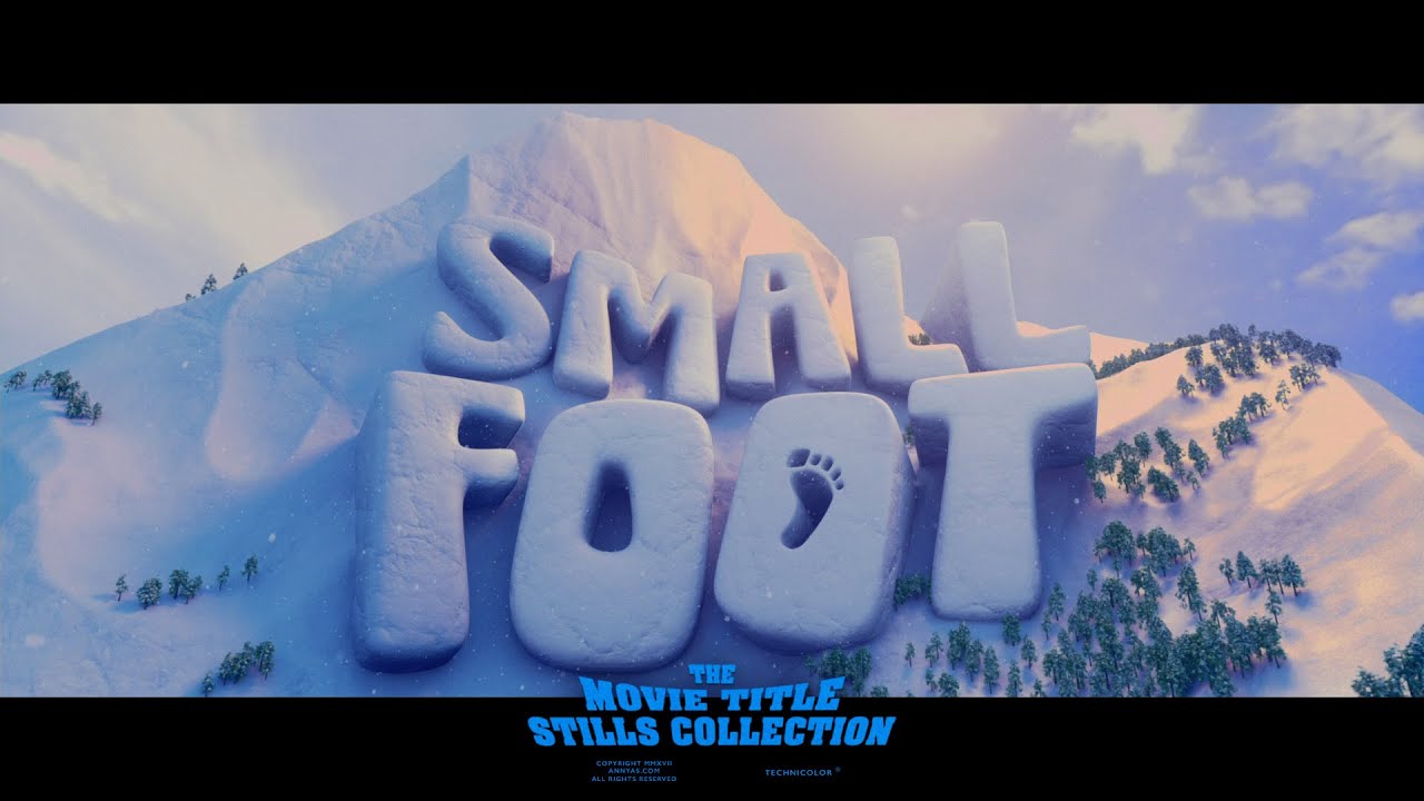 Smallfoot (2018) title sequence