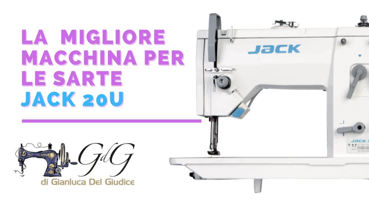 La Migliore Macchina per Cucire per le Sarte | JACK 20U