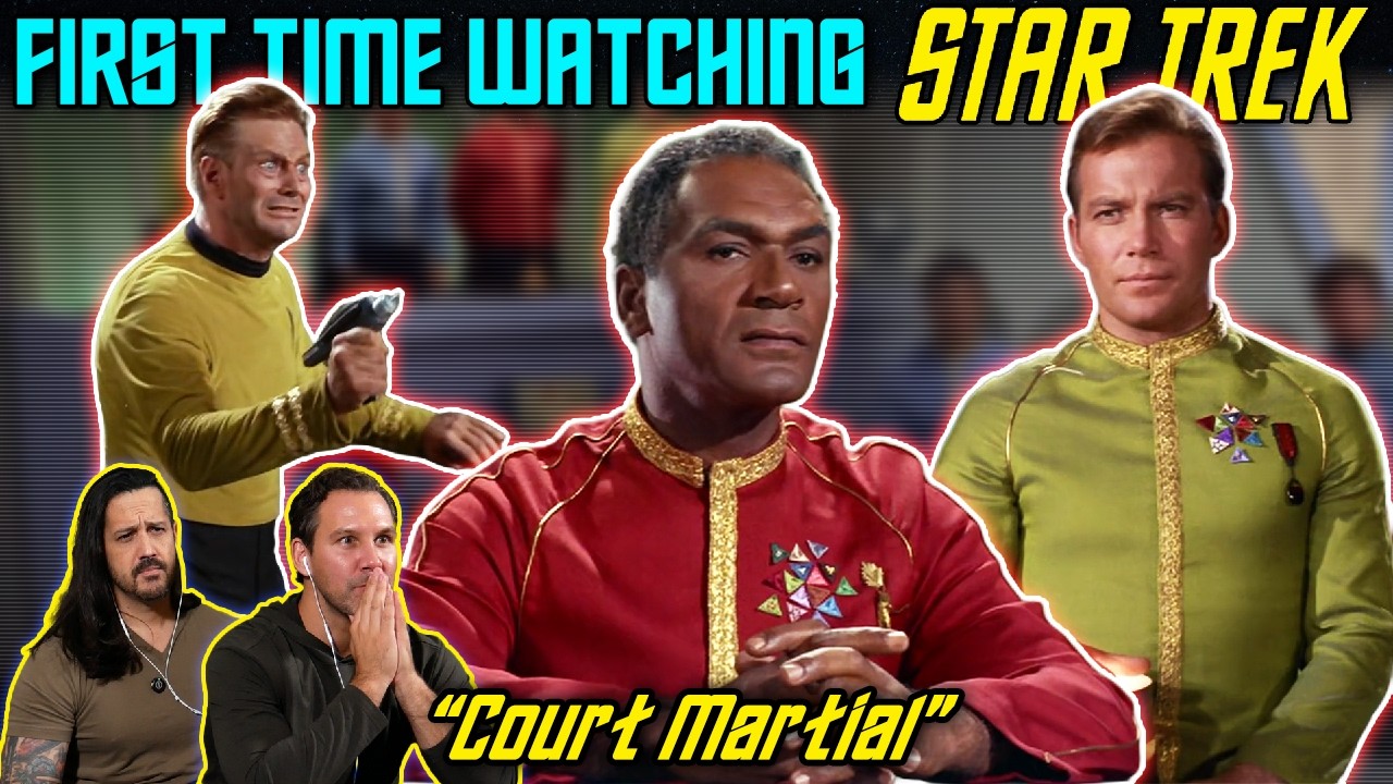 Court Martial | First Time Watching Star Trek Reaction | Episode 20 TOS #startrek