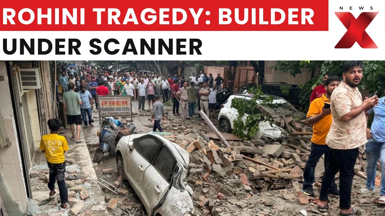 Rohini Building Collapse : 3 Dead, FIR Registered As Delhi Police Probe Builder Negligence