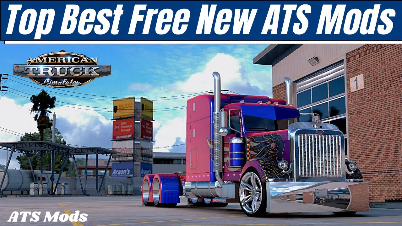 ✅ American Truck Simulator | Top Best Free New ATS Mods [ATS 1.44/1.43]
