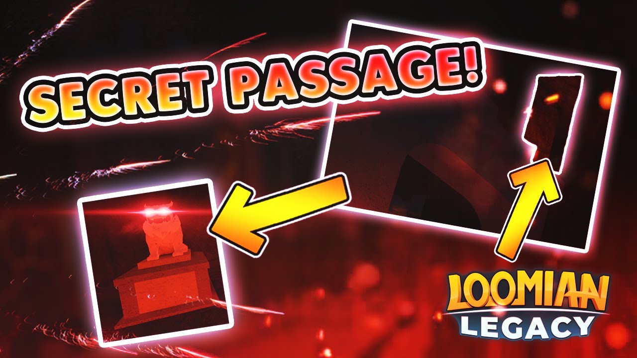 Undiscovered SECRET Passage In Loomian Legacy!! | Possible New Roaming Location?