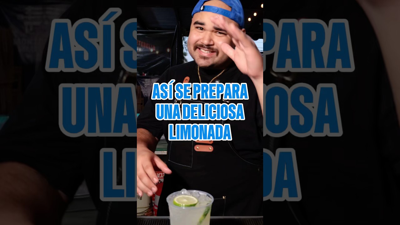 Receta de limonada mineral 🍋🤩 #limonada #mariscos #culiacan #bebidas #emprendimiento