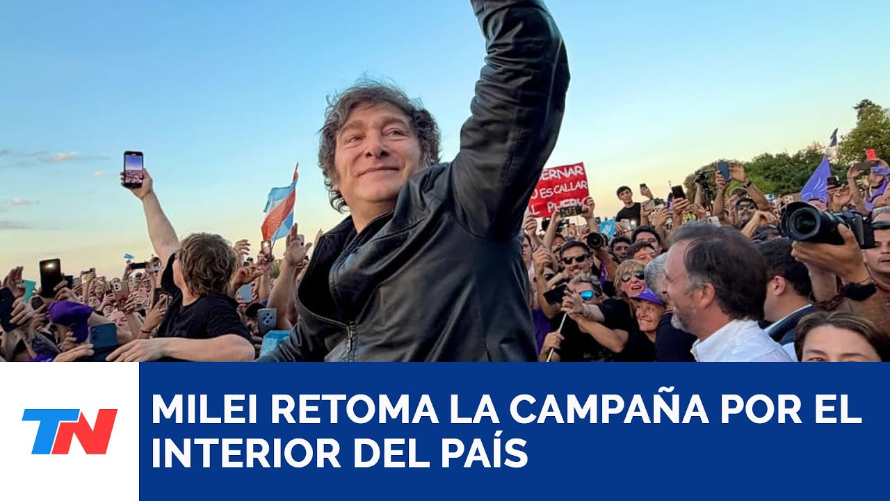 ELECCIONES 2025 I MILEI recorrerá Santiago del Estero y Tucumán en la recta final de la campaña
