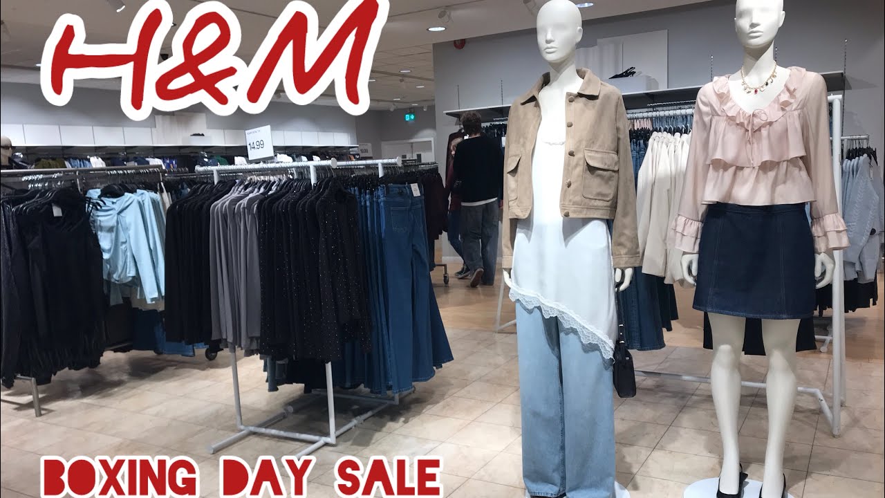 H&M BOXING DAY || CHRISTMAS COLLECTION SALE UK