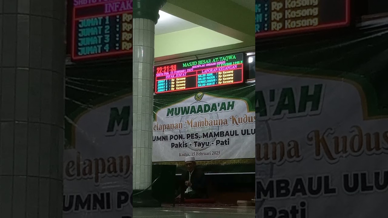 Part 2 Muwadda'ah Mambauna kudus 1446 H/2025 M,alumni pp. mambaul ulum pakis tayu pati