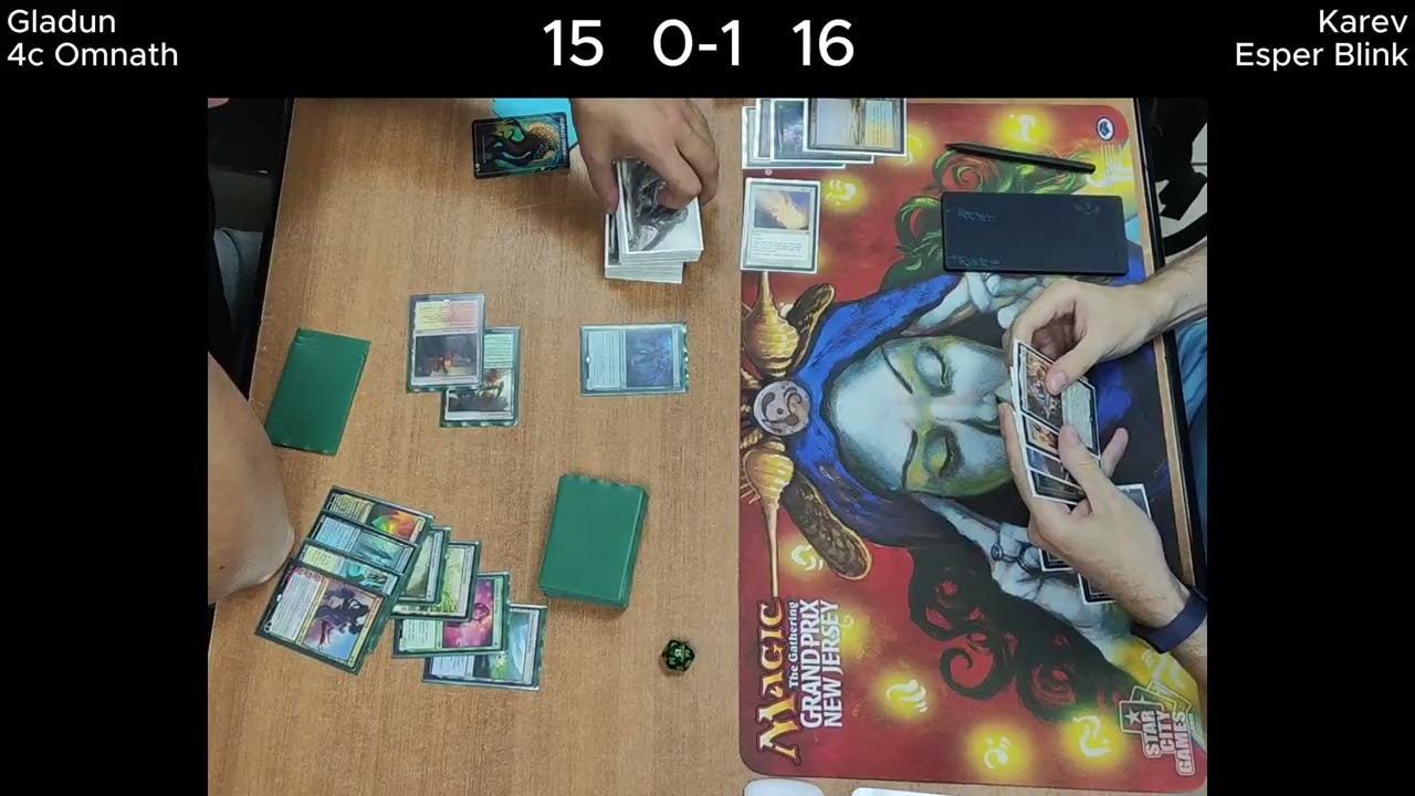 [MTG Modern] Round 3: Esper Blink vs 4c Omnath