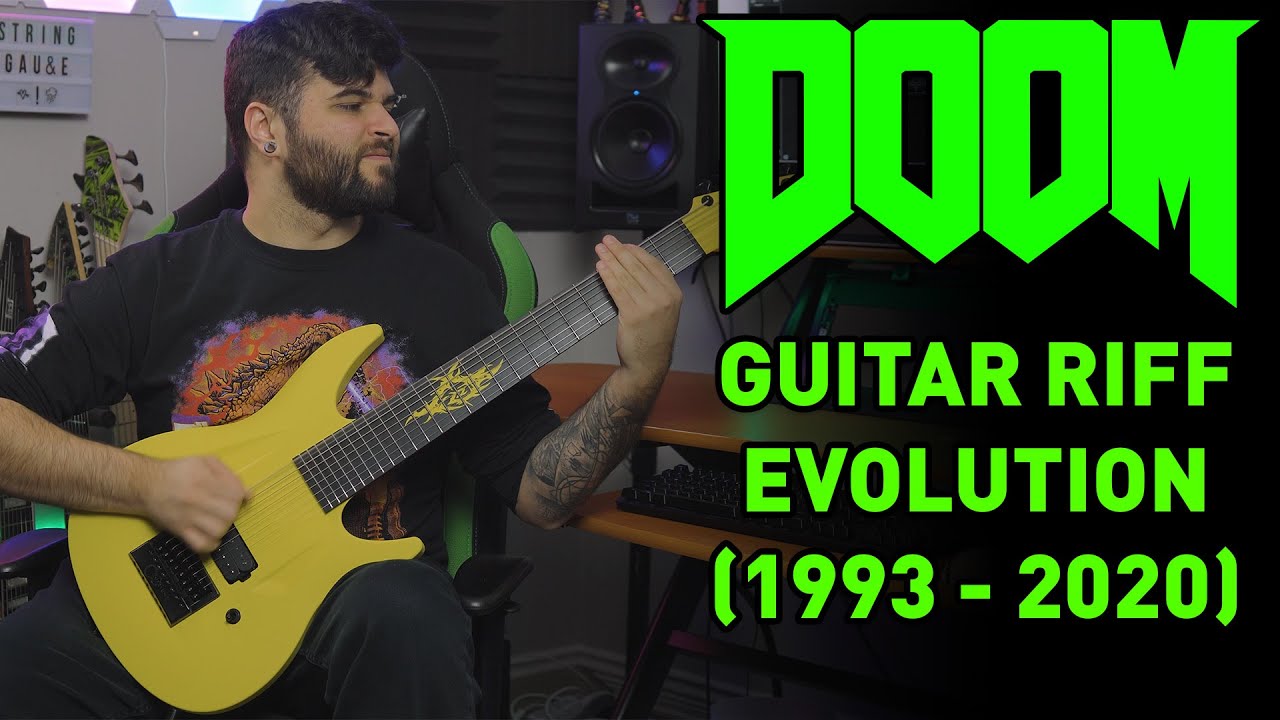 DOOM Guitar Riff Evolution (1993-2020)