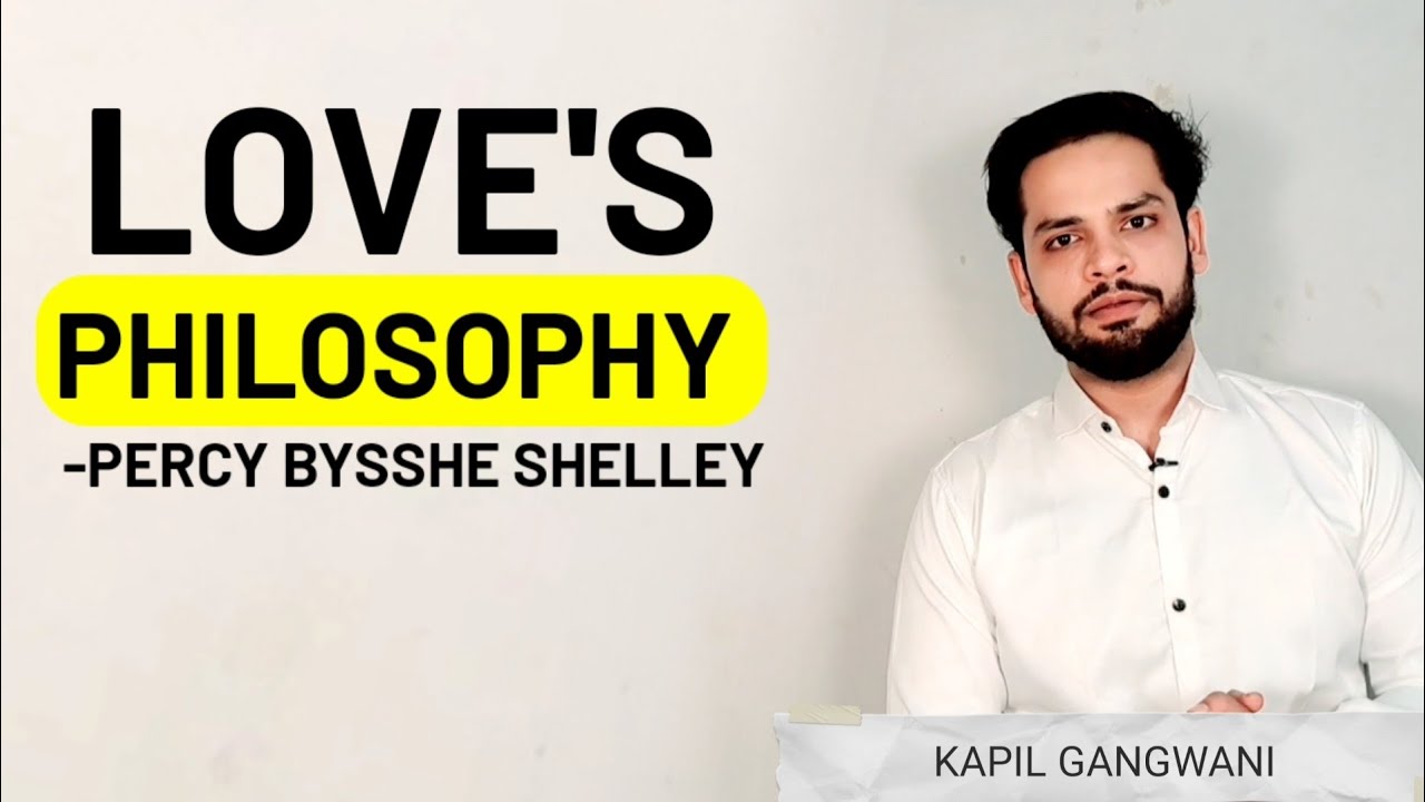 Love's Philosophy by Percy Bysshe Shelley 
